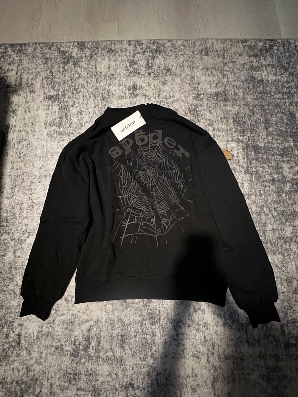 Rhinstone Sp5der hoodie